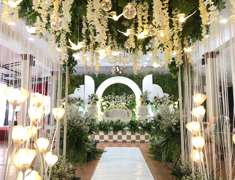 Javanese wedding decoration